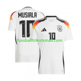 Fußballtrikots Deutschland Jamal Musiala 10 EURO 2024 Kurzarm Heimtrikotsatz kaufen